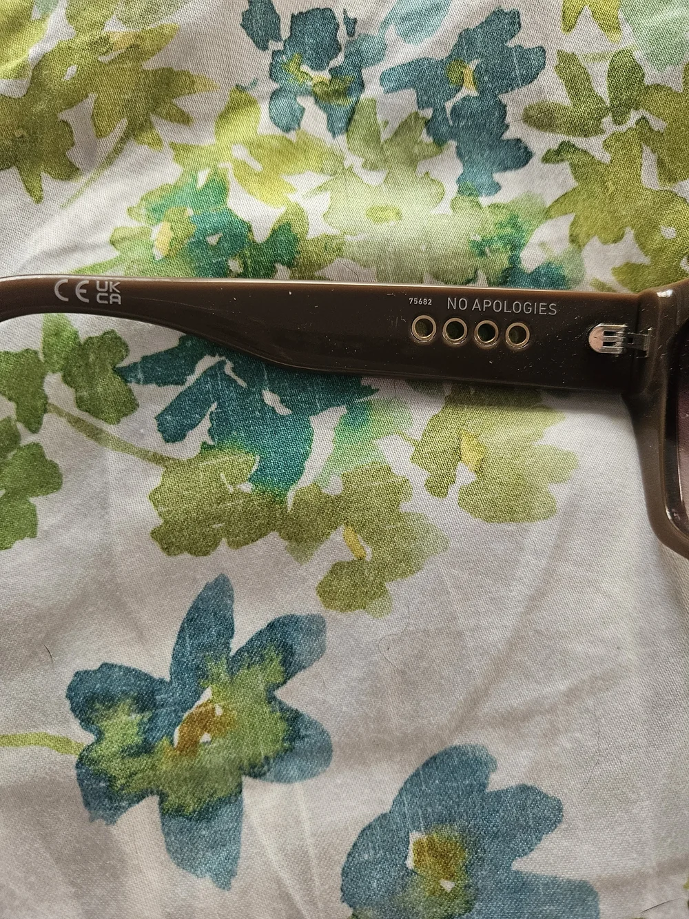 Quay Australia Brown Cat-Eye Sunglasses with Gradient Lenses